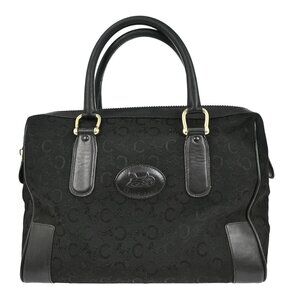 Celine Black C Macadam Tote Handbag